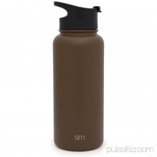 Simple Modern 14oz Summit Waterbottle + Extra Lid - Vacuum Insulated Double Wall Cute Girls Thermos 18/8 Stainless Steel Flask - Purple Hydro Travel Mug - Orchid 567925015
